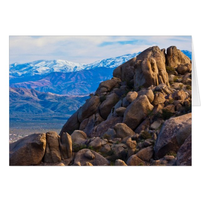 Felsen und Berge (Vorderseite (Horizontal))