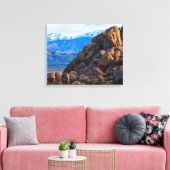 Felsen und Berge Leinwanddruck (Insitu (Wohnzimmer))