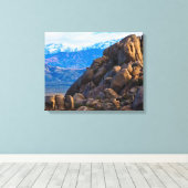 Felsen und Berge Leinwanddruck (Insitu (Holzboden))