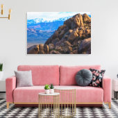 Felsen und Berge Leinwanddruck (Insitu (Wohnzimmer))