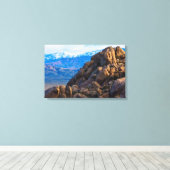 Felsen und Berge Leinwanddruck (Insitu (Holzboden))