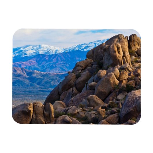 Felsen und Berge Magnet (Horizontal)