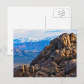Felsen und Berge Postkarte (Vorne/Hinten)