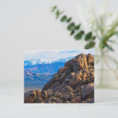 Felsen und Berge Postkarte (Stehend Vorderseite)