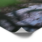 Felsen und Grünflächen Poster (Ecke)