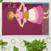 Felsen und Kasserolle Küchentuch (Gefaltet)