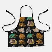 Felsen und Mineralien Naturfotografie Rockhound Schürze (Vorderseite)