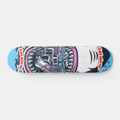 Felsen und Roll Shark Skateboard (Horizontal)