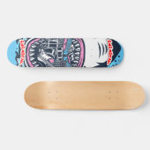 Felsen und Roll Shark Skateboard (Horizontal)