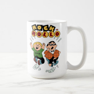Felsen und Rollo Kaffee-Tasse (15 Unze. Größe) Kaffeetasse