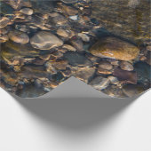 Felsen und Steine in der Natur Geschenkpapier (Ecke)