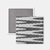 Felsen und Surf Abstrakt, 2017 | SVP-Bilder Magnet (Vorderseite/Rückseite)