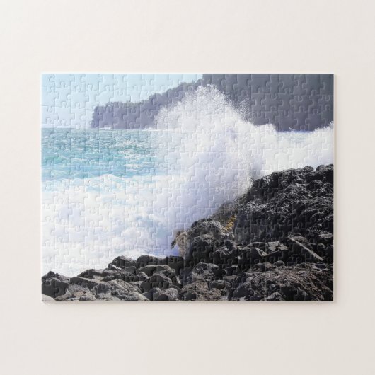 Felsen und Wellen, Hawaii Puzzle (Horizontal)