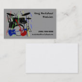 Felsen-Visitenkarte Visitenkarte (Vorne/Hinten)