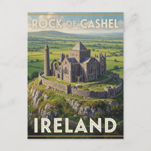 Felsen von Cashel Irland Mittelalterliche Sehenswü Postkarte