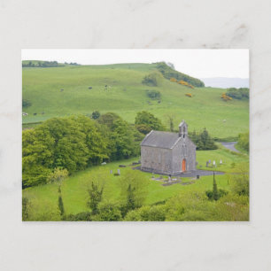 Felsen von Dunamase, Irland. Ansichten von und um Postkarte