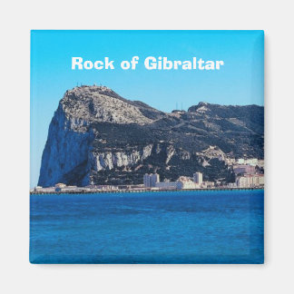 Felsen von Gibraltar Foto Souvenir Magnet