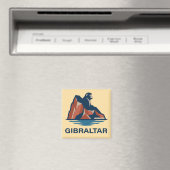 Felsen von Gibraltar Magnet (In Situ (Geschirrspüler))