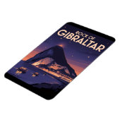 Felsen von Gibraltar Magnet (Linke Seite)