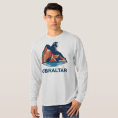 Felsen von Gibraltar T-Shirt (Vorne ganz)