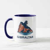 Felsen von Gibraltar Tasse (Links)