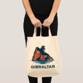 Felsen von Gibraltar Tragetasche (Vorderseite (Produkt))