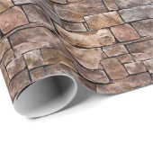 FELSEN-WAND GESCHENKPAPIER (Rolleneckpunkt)