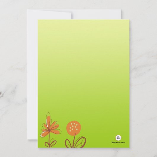 Felsen wandern - Einladung (Rückseite)