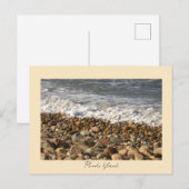 Felsen Wellen Rhode Island Postkarte (Vorne/Hinten)