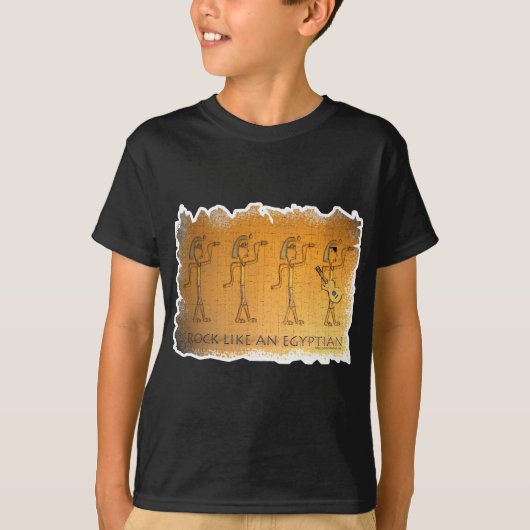 Felsen wie ein Ägypter T-Shirt (Vorderseite)