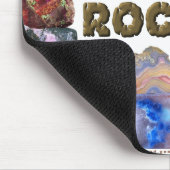 Felsen-wirklich Felsen Mousepad (Ecke)