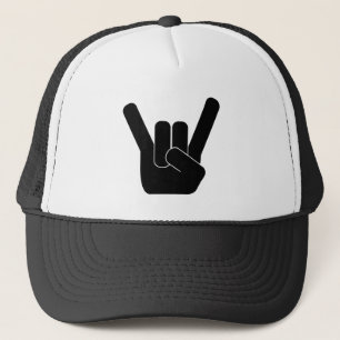 Felsen-Zeichen-Fernlastfahrer-Hut Truckerkappe