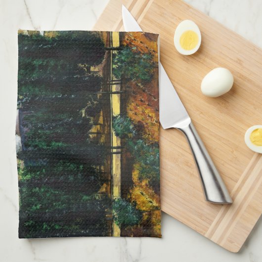 Felsendom Geschirrtuch (Viertel Falte)