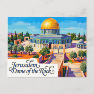 Felsendom Israel Postkarte