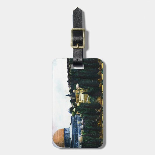 Felsendom, Jerusalem Gepäckanhänger (Vorderseite vertikal)