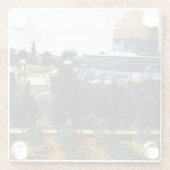 Felsendom, Jerusalem Glasuntersetzer (Rückseite)