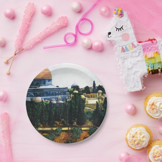 Felsendom, Jerusalem Pappteller (Party)