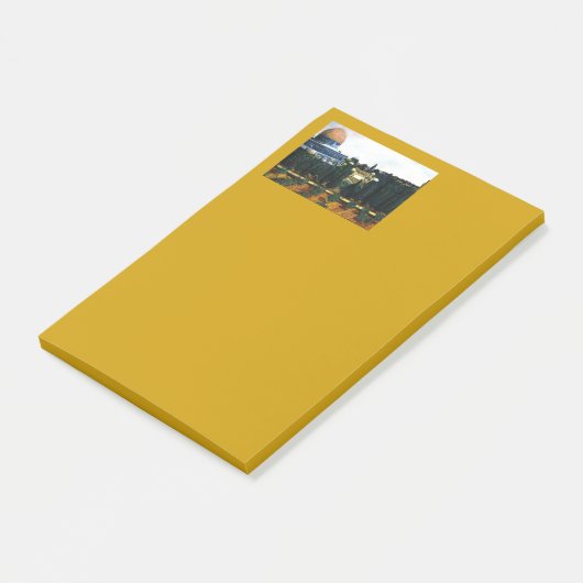Felsendom, Jerusalem Post-it Klebezettel (angewinkelt)