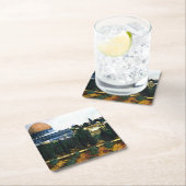 Felsendom, Jerusalem Rechteckiger Pappuntersetzer (Vor Ort)