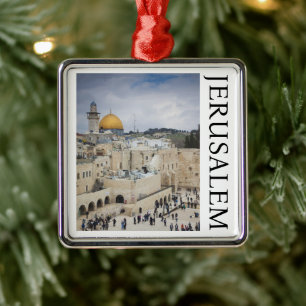 Felsendom   Westmauerplatz, Jerusalem Ornament Aus Metall