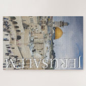 Felsendom | Westmauerplatz, Jerusalem Puzzle (Horizontal)