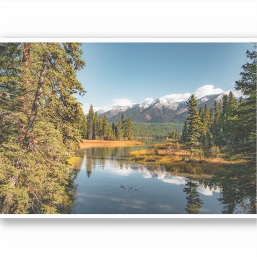 Felsengebirge Aufkleber (Vorderseite)