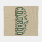 Felsengebirge Colorado Fleecedecke (Vorderseite (Horizontal))