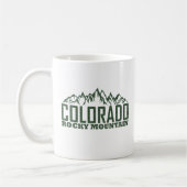 Felsengebirge Colorado Kaffeetasse (Links)