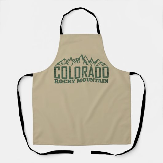 Felsengebirge Colorado Schürze (Vorderseite)