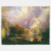 Felsengebirge Fleecedecke (Vorderseite (Horizontal))