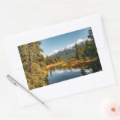 Felsengebirge Rechteckiger Aufkleber (Umschlag)