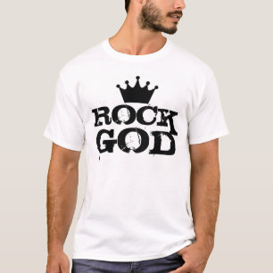Felsengott-T - Shirtschwarzentwurf T-Shirt