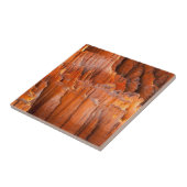 FelsenHoodoos im Morgen-Licht Fliese (Seite)