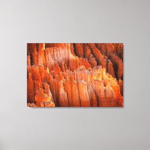 FelsenHoodoos im Morgen-Licht Leinwanddruck
